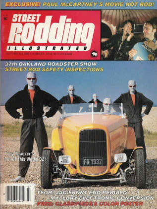 STREET RODDING ILLUSTRATED 1985 JULY - JAG IFS, MA'S '32, '34 FORD VICTORIA